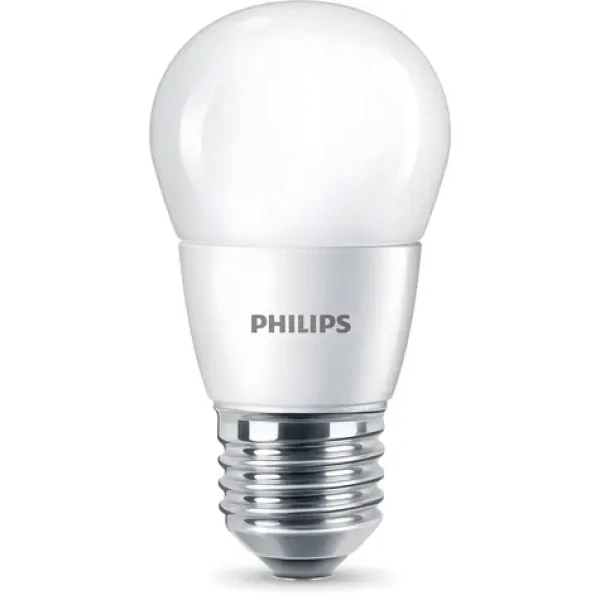 Philips LED žiarovka kvapka P48 E27 matná / Žiarovka / 2700K / 806 lm / náhrada 60W (929002979055)