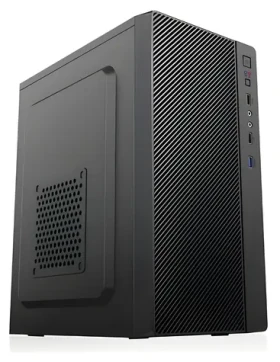 1stCool STEP 4 čierna / Skriňa PC / Micro Tower / mATX / bez zdroja (MC-STEP4-AU-USB3)