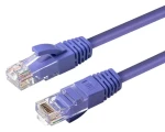 MicroConnect CAT6a U/UTP 0.5m purpurová / LSZH (MC-UTP6A005P)