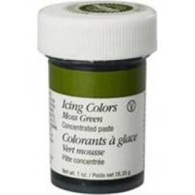 Wilton gélová farba machovozelená, 28 g