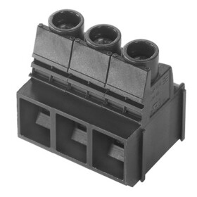 Weidmüller 1192990000 skrutkovacia svorka 16 mm² Pólov 3 čierna 20 ks; 1192990000
