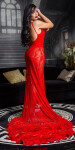 Soo Seductive! open back lace Red Carpet Dress Red Einheitsgroesse