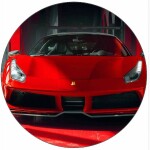 Jedlý papier Ferrari 488 19,5 cm - Pictu Hap - Pictu Hap