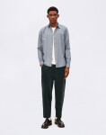 Armedangels Quaasa Stripe Longsleeve Shirt 3653 petrol velvet L