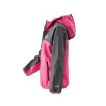 Outdoorová softshellová bunda, Pidilidi, PD1113-03, ružová - 128 | 8let