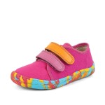 Dievčenské plátené barefoot tenisky CANVAS FUXIA Froddo G1700440-13 - 27