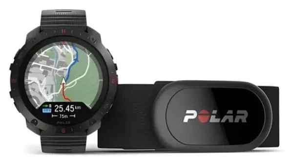 Polar Grit X2 Pro H10 čierna / Chytré hodinky / Sada s hrudným pásom H10 / Veľkosť S/L (GRIT X2 PRO BLK/BLK HR S-L)