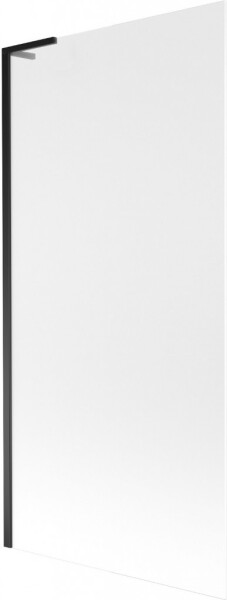 MEXEN/S - Next L vaňová zástena FIX 90 x 150, dekor, čierna 895-090-000-03-30-70