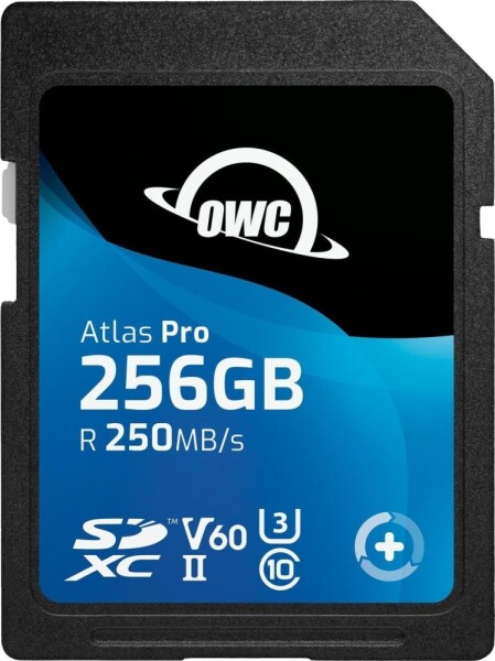 OWC 256GB Atlas Pro SDXC UHS-II V60 Media Card