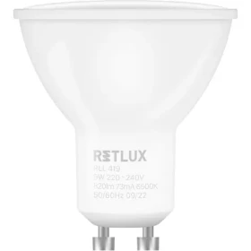 Retlux RLL 419 GU10 bulb / 9W / 820 lm / 6500K - denná biela (8590669334780)