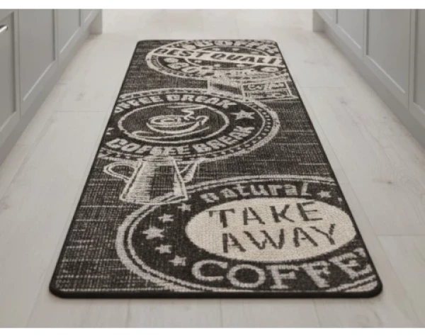 Koberec Flex 67x200 cm, coffee break%