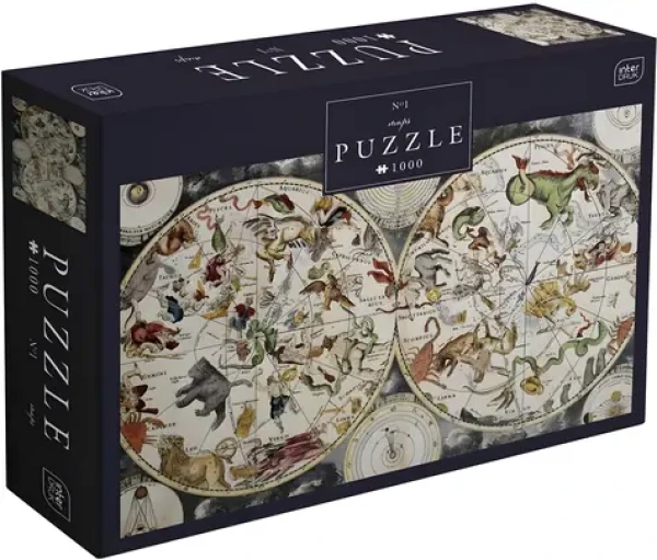 INTERDRUK Puzzle Maps 1: Znamenie zverokruhu
