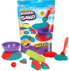 Spin Master Kinetic Sand Mold n' Flow