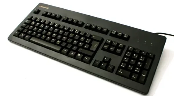 CHERRY G80-3000LPCDE-2 čierna / Kancelárska klávesnica / drôtová / USB / DE layout (G80-3000LPCDE-2)