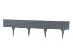 Palisádový obrubník – Rattan Palisade, antracit 2,4 m (balenie 3 ks o dĺžke 0,8 m)