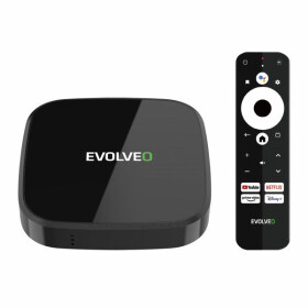 Evolveo MultiMedia Box A4 / 4k Ultra HD / 4GB RAM / 32GB ROM / Wi-Fi / BT / LAN / HDMI / USB / Android 11 (MMBX-A4)