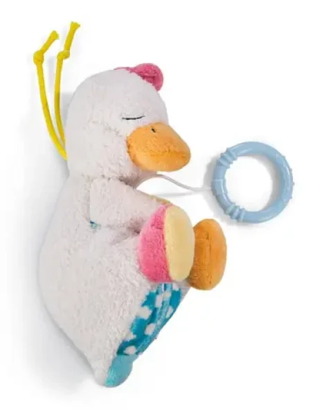 Nici MFN plyš Husa Gilli spiaci na zavesenie s hracím strojčekom 20 cm