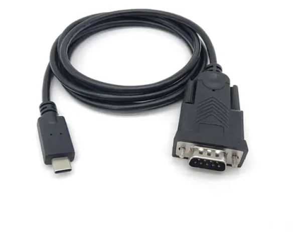 Equip 133392 čierna / Adaptér / USB-C - DB9 RS232 / Prolific PL2303GT / 1,5 m (133392)
