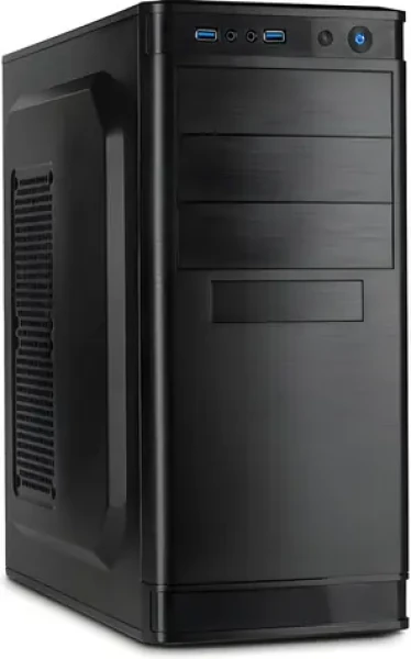 Inter-tech IT-5905 čierna / Počítačová skriňa / Midi-Tower / ATX / 2x USB 3.2 Gen1 / 34 l (88881236)