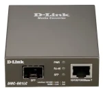 D-Link DMC-G01LC sivá / Media konvertor / 10/100/1000Base-T na Gigabit SFP (DMC-G01LC/E)