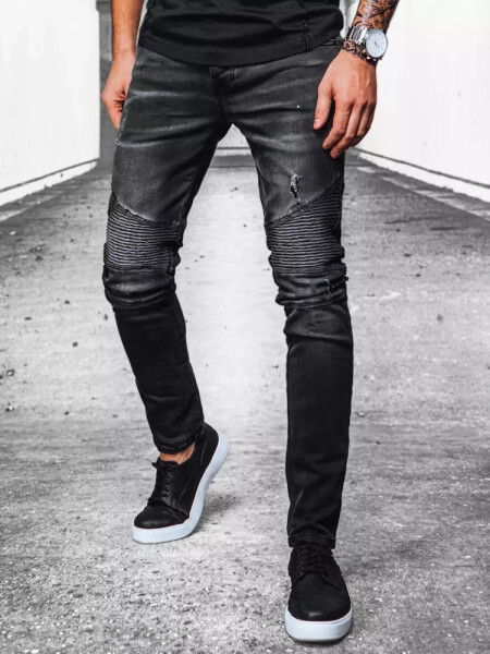 Pánske sivé nohavice FashionStreet UX3917 s33