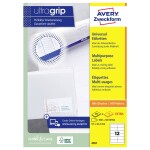 Avery-Zweckform 4781 97 x 42.3 mm papier biela 360 ks trvalé univerzálne etikety atrament, laser, kópie; 4781