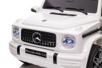 Mamido Mamido Detské elektrické autíčko Mercedes Benz G63 cabrio biele