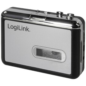 LogiLink UA0156 strieborná / Kazetový prehrávač / USB-A / 3.5mm (UA0156)