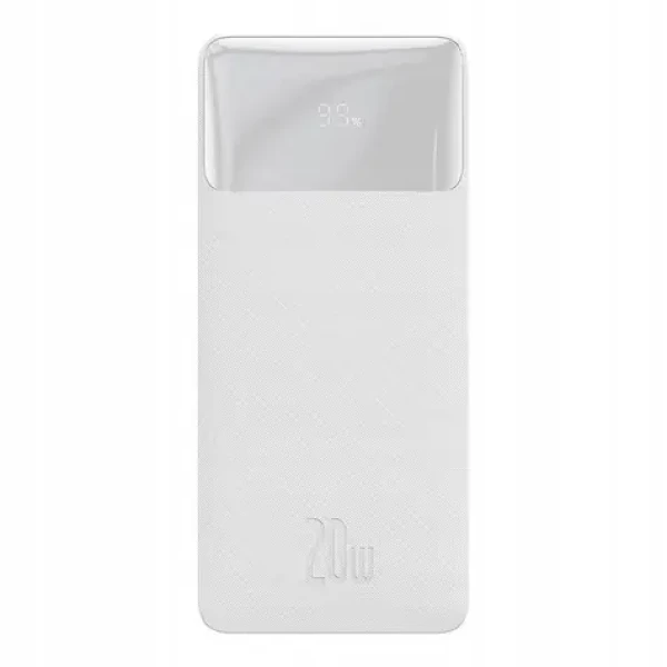 Baseus Bipow Pro Powerbank 10000mAh (PPBD040102) biela / 20W / 2x USB-A / 1x USB-C (PPBD040102)