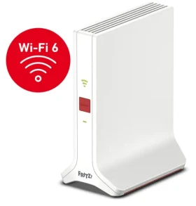 AVM FRITZ! Repeater 3000 AX / Repeater / Wi-Fi 6 / 4200 Mbit/s / 2.4 GHz + 5 GHz / 2x Gigabit LAN (20002988)