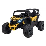 Mamido Elektrické autíčko Buggy Can-Am Maverick 24V 4x200W žlté