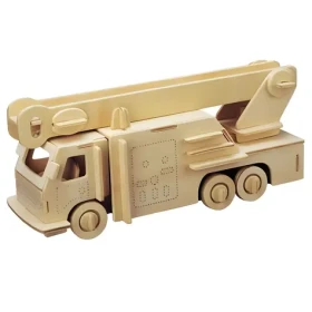 Woodcraft 3D puzzle Hasiči