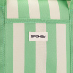 Spokey ACAPULCO Termotaška, 12 l, zelené pruhy