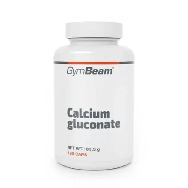 Vápnik glukonát - GymBeam (120 kaps.) (113686-1-120caps)