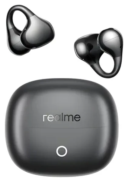 Realme Buds Clip čierna / Bezdrôtové slúchadlá do uší (6941764477698)