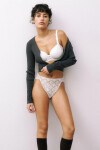 Dámske nohavičky Amourette Highleg Tai - WHITE - biela 0003 - TRIUMPH WHITE 36