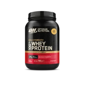 100% Whey Gold Standard - Optimum Nutrition (lahodná jahoda, 768 g) (4248-120-780g-deliciousstrawberry)