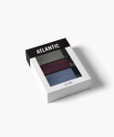 Nohavičky Atlantic 3MP-209/25 A'3 S-2XL zeleno-maroun-modrá XL