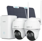 Reolink Reolink Home Hub Kit valvontajarjestelma, Home Hub + 2 x Argus PT Ultra aurinkopaneelilla