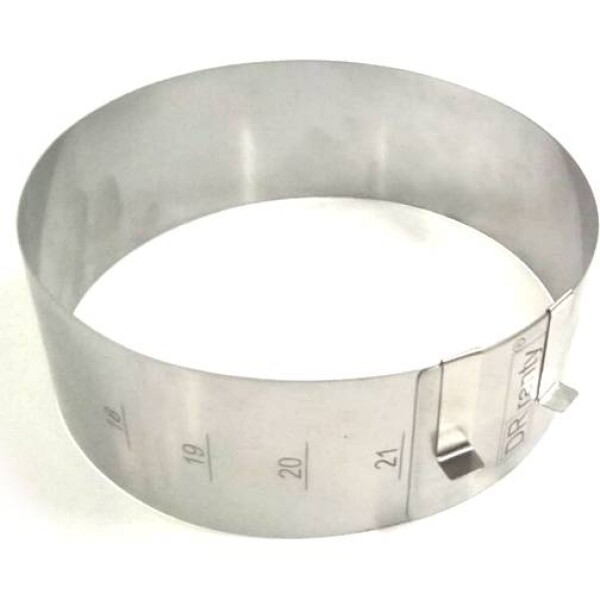 Nastaviteľná forma kruhová 18-21 cm (výška 8 cm) - DR ranty - DR ranty