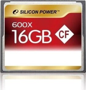 Silicon Power 600x Compact Flash 16 GB (SP016GBCFC600V10)