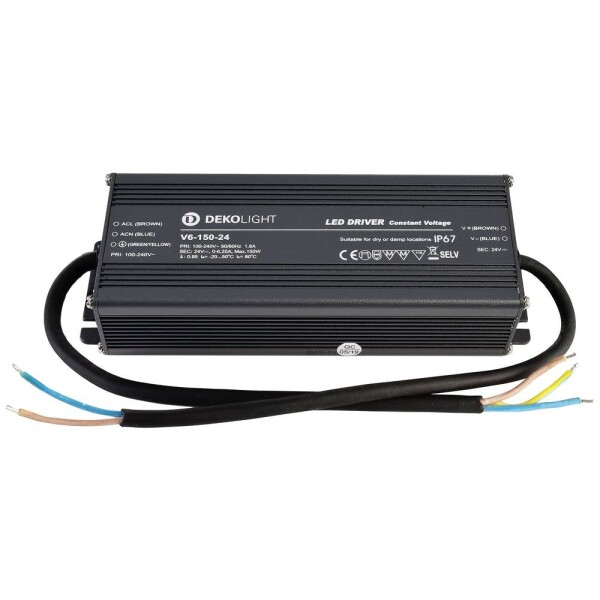 Deko Light IP CV napájací zdroj pre LED konštantné napätie 150 W 6250 mA 24 V; 872087