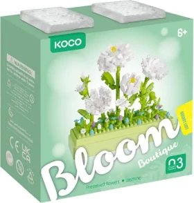KOCO Stavebnica mini Preserved Flowers č.3: Jazmín