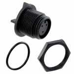 Bulgin PX0413/03S guľatý konektor DIN, 1 ks; PX0413/03S