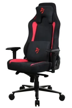 Arozzi VERNAZZA Supersoft Red / Herné stoličky / látkové čalúnenie / čiernočervená / nosnosť 145kg (VERNAZZA-SPSF-RED)