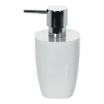 Spirella PURE dávkovač mydla biely / plast / 300 ml (7610583182500)