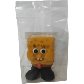 Marcipánová figúrka SpongeBob, 38 g, 4 × 5 cm - Frischmann vyškov - Frischmann vyškov