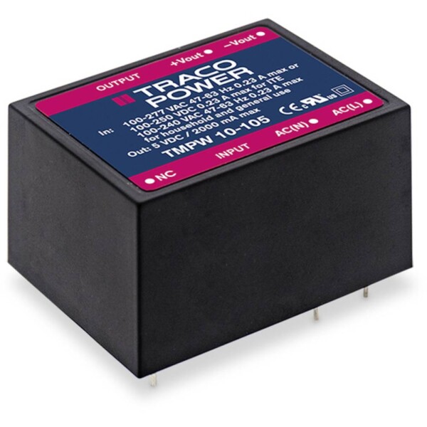 TracoPower TMPW 10-112 spínaný zdroj 12 V/DC 0.83 A 10 W; TMPW 10-112
