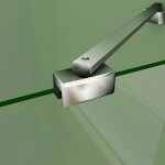 H K - Zalamovacie dvere MELODY LINE B8 88-91 x 195, ľavé SE-MLINELB890SET