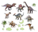 Rappa Dekorácie dinosaury svietiace v tme / Nástenná dekorácia / samolepiace (251298)